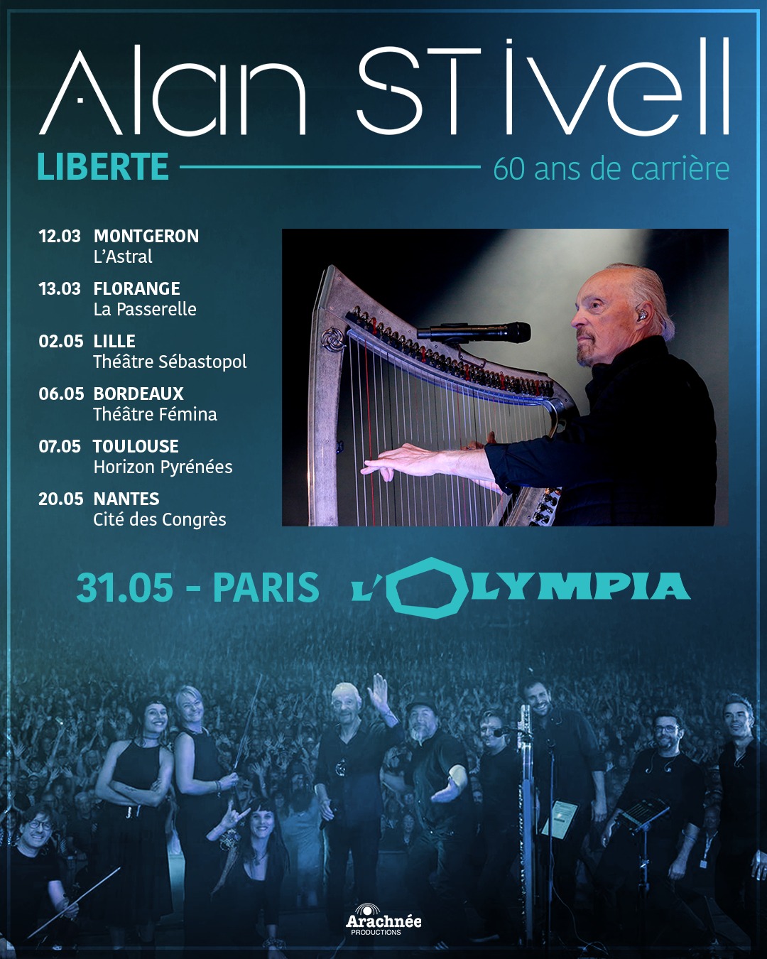 その他 Alan Stivell : Concert Au festival des vieilles charrues Alan Stivell, site officiel